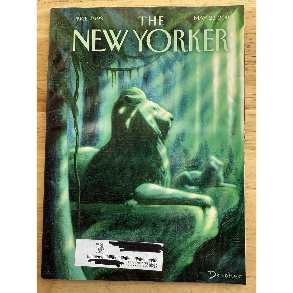 The New Yorker May 23 2011 Full Magazine ~ Theme Cover‎ by Eric Drooker